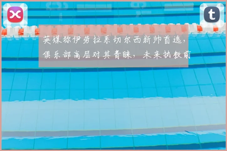 英媒称伊劳拉系切尔西新帅首选,俱乐部高层对其青睐,未来执教前景深度分析